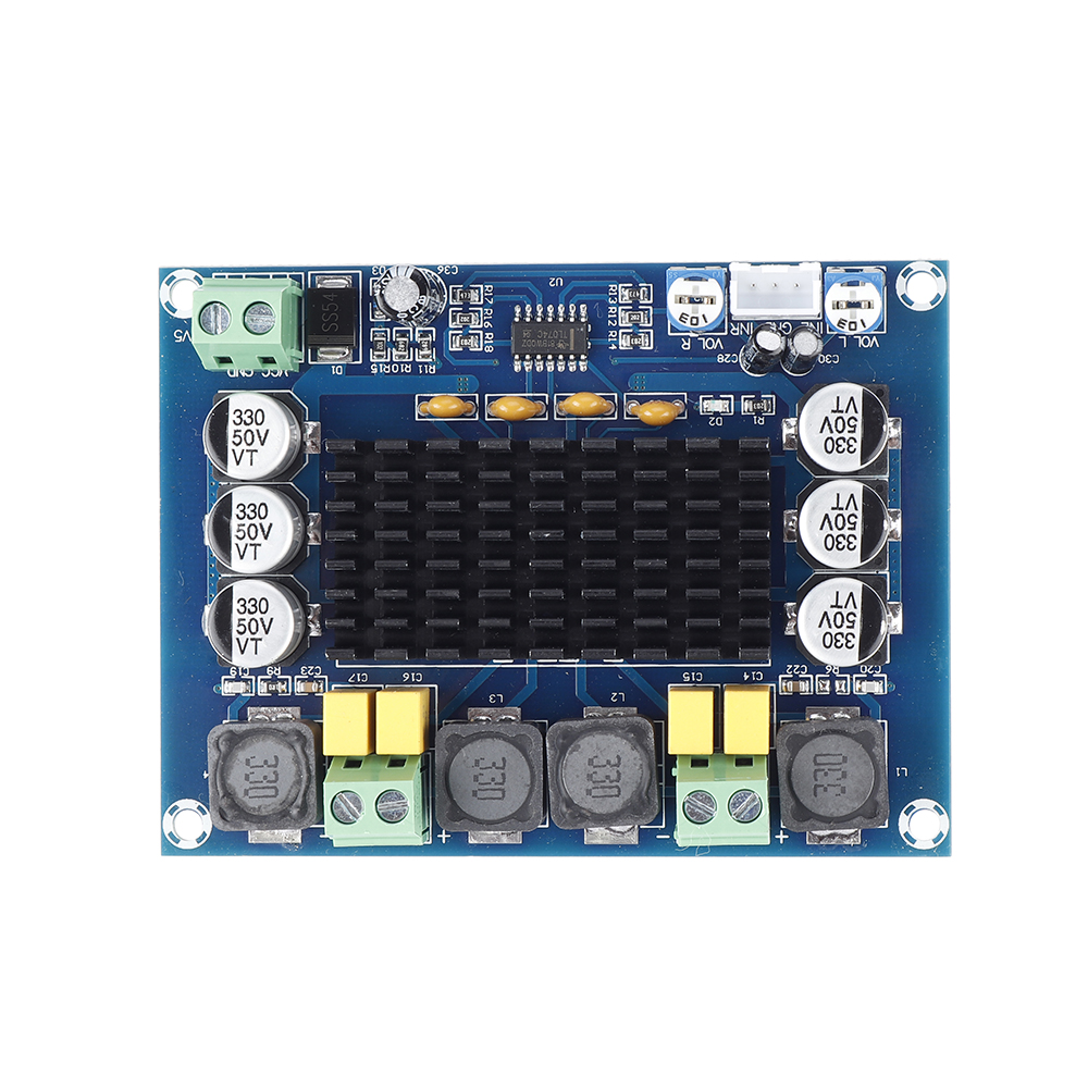 XH-M543 High Power Digital Amplifier Board TPA3116D2 Audio Amplifier Module Dual Channel 2*120W