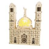 DIY Eid Mubarak Calendar Ramadan Decoration Countdown Calendar Ornament Small Wooden Gift Drawer For Home Party Festival