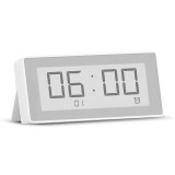 Miaomiaoce E-link Smart Bluetooth Thermometer Hygrometer Alarm Clock Pomodoro Technique Temperature Humidity Monitoring Clock Timer Works with APP