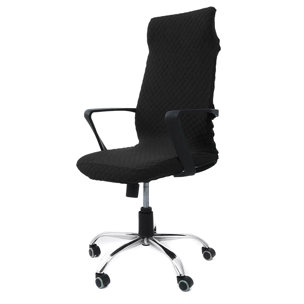 45-56cm Office Chair Cover Removable Stretch Chair Protector Rotating Armchair Seat Slipcover for Home Office Chair Decoration