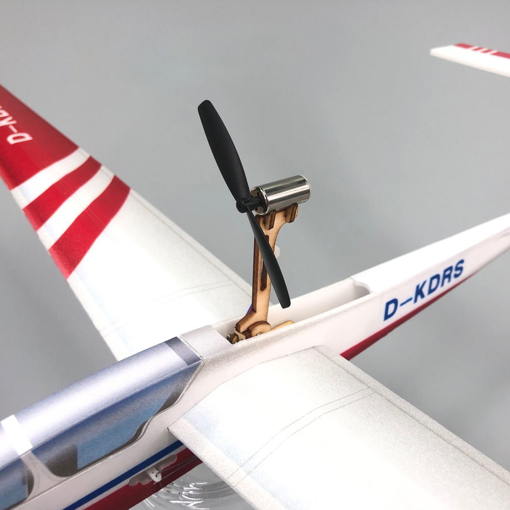 MinimumRC ASG-32 Glider 560mm Wingspan KT Foam RC Airplane KIT with Motor / Motor+Servos