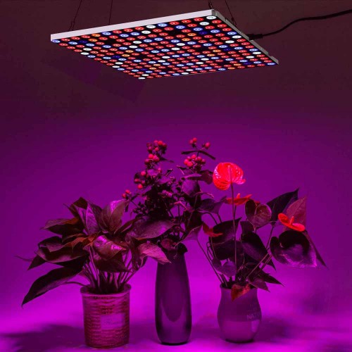 Shape Transformable LED Grow Light Growing Lamps 85-265V Full Spectrum 10 Level Dimmable On Off Timer Plant Light for Indoor Plants Hydroponic
