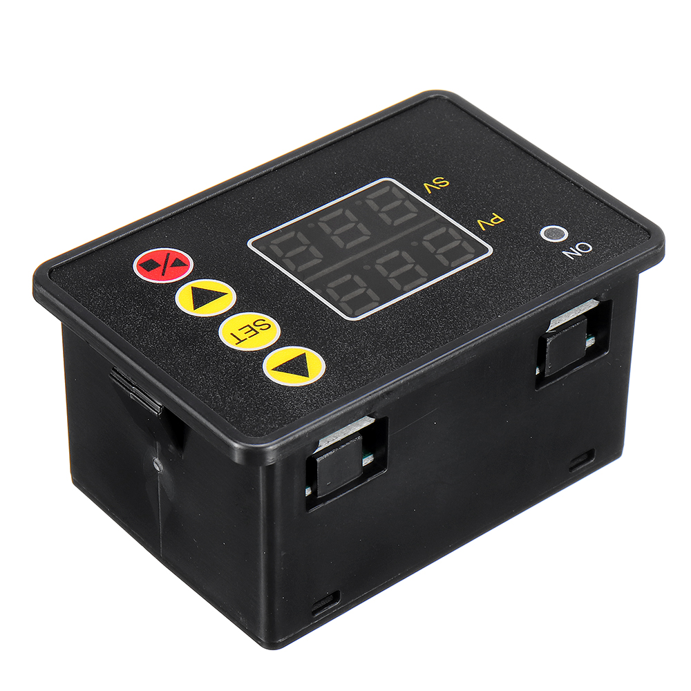 T2310 DC 12V 24V AC 110V 220V Programmable Digital Time Delay Switch Relay T2310 Normally Open Timer Control Module 0-999S/Min/Hour