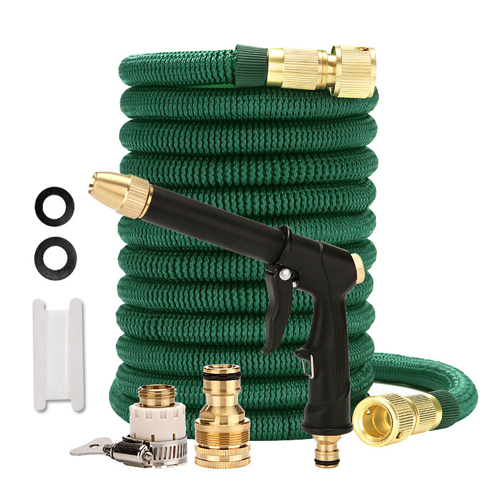 Hose Garden Magic Water Expandable Pipe Watering High Pressure Nozzle Outdoor 
