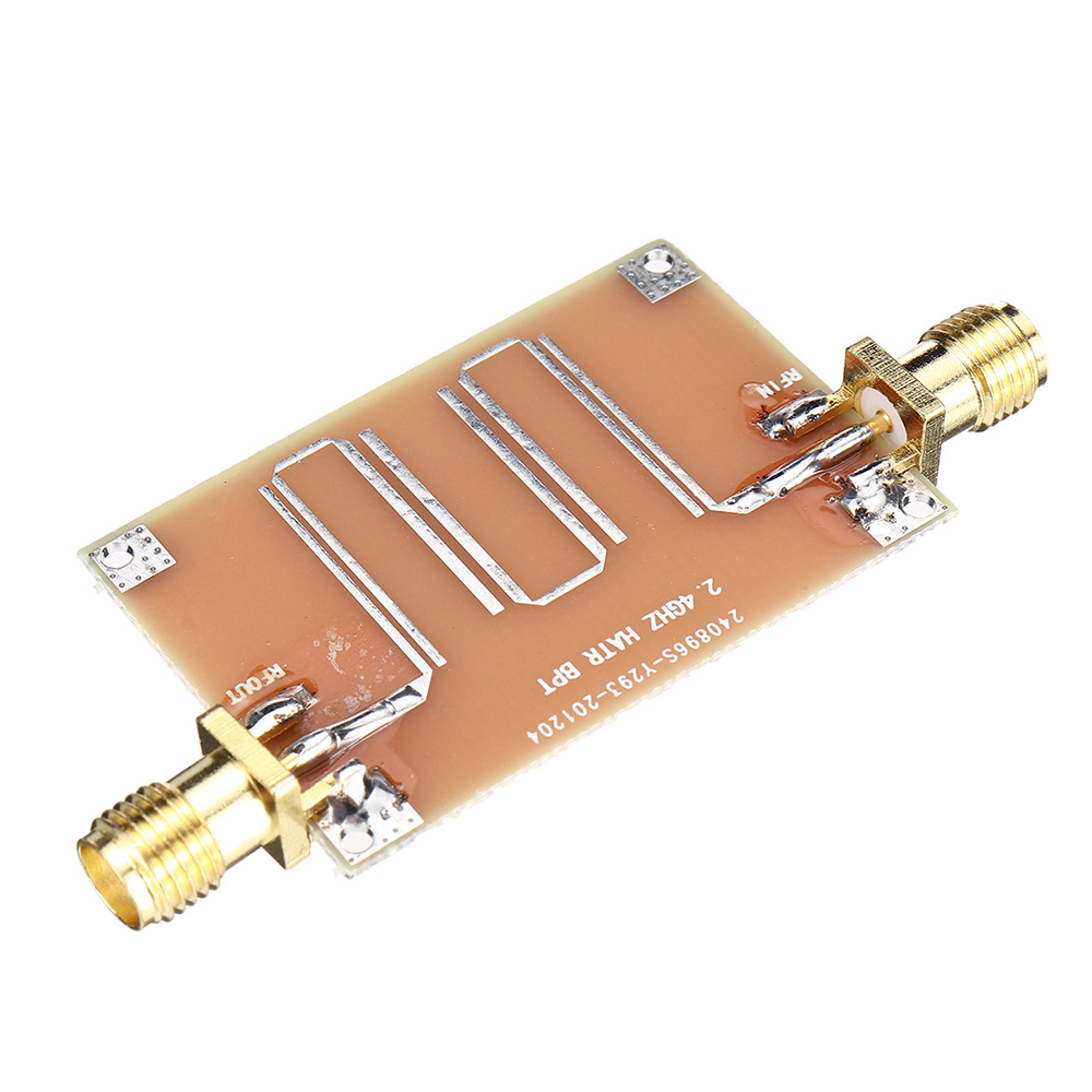 2.4 GHZ DC 5V Microstrip Band Pass Filter Module
