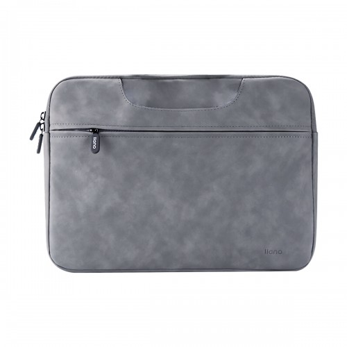 llano Laptop Bag Large Capacity Multi-pocket Mouse Pad + Laptop Case Dual Use Waterproof Handheld Laptop Sleeve Briefcase with Handle for 14.1-15.4" / 13-13.3" / 15.6" Laptop