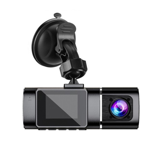 J05 1.5 Inch Car Dash Cam Full HD 1080P + 1080P Dual Lens Night Vision Video Camera GPS Driving Recorder DVR