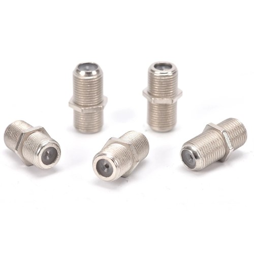 10PCS F Type Coupler Adapter Connector Female F/F Jack RG6 or RG59 /1pcs SMA RF Coax Connector / F Male Plug Coaxial Connector