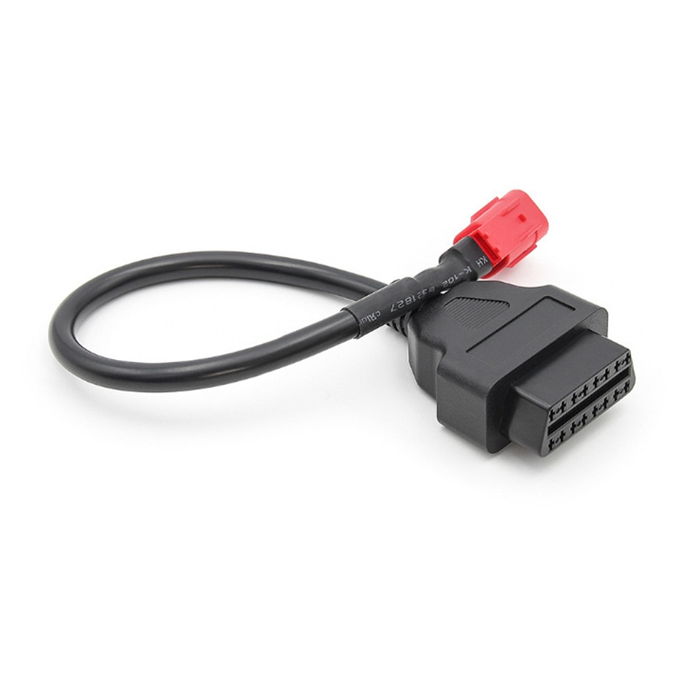16pin to 6pin OBD Connector Diagnostic Cable Adaptor Motorcycle Accessory For Honda