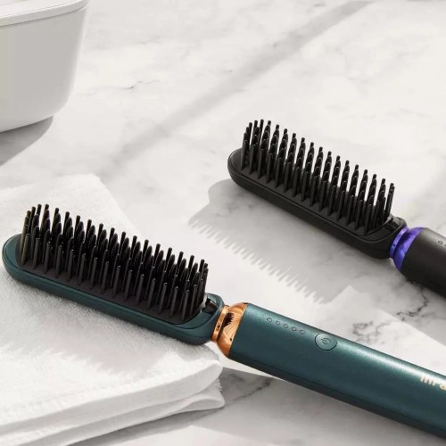 InFace 2 In 1 Hair Straight Curly Comb 5 Level Temperature Adjustment Automatic Turn Off Wet Dry Hair Curling Straightener From Xiaomi Youpin