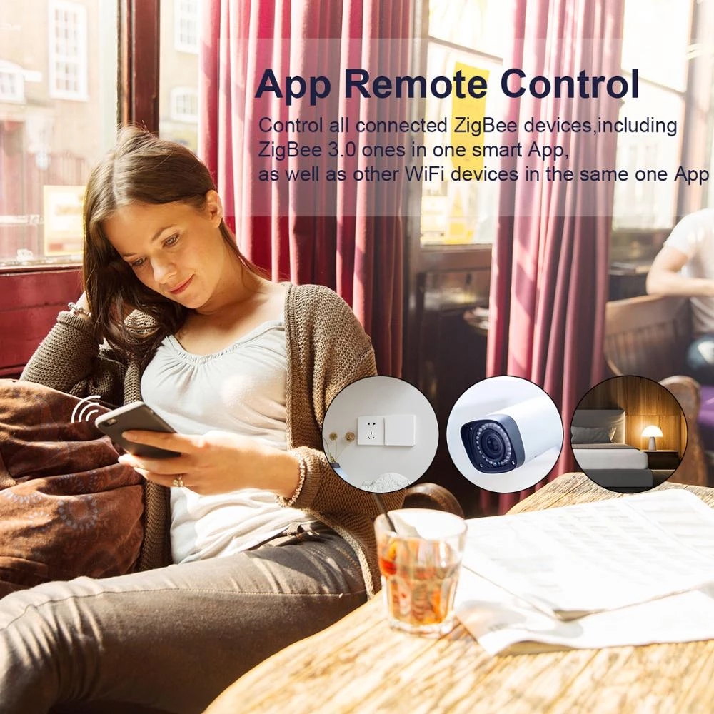 Bakeey Z-Bee 3.0 USB Gateway Smart Hub Wireless Bridge App Remote Control / Voice Control Work with Alexa Google Home Assistant
