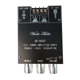 ZK-502T TPA3116D2 2*50W Bass AMP bluetooth 5.0 Subwoofer Amplifier Board 2.0 Channel High Power Audio Stereo Amplifier Board