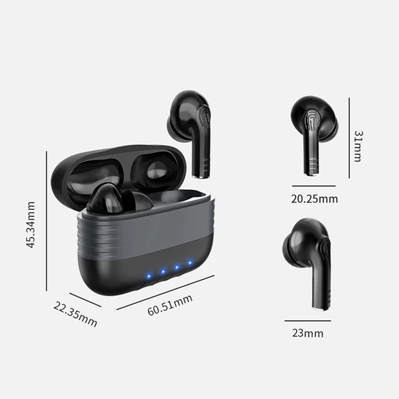 Bakeey M30 TWS bluetooth Earphone HIFI DSP Noise Reduction 10MM Dynamic Earbuds Smart Touch IPX5 Waterproof Sports Wireless Headphones with Mic