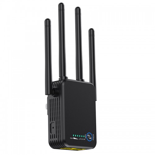 1200Mbps Mini WiFi Repeater Extender WiFi Booster Dual Band 2.4G 5.8GHz Wireless AP WPS