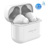 ZEALOT T3 Bluetooth 5.0 TWS Wireless Bluetooth Earphone with Charging Box, Support Touch & Call & Power Display (White)