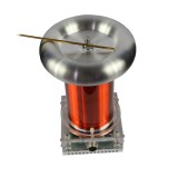 Music SSTC Solid State Tesla Coil Integrated Arc-Suppression Tesla Coil for Square Wave Music Coaxial Cable Signal Transmission