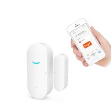EARYKONG Tuya Smart WiFi Door & Window Sensor Door Open / Closed Detectors Home Alarm Compatible With Alexa Google Home