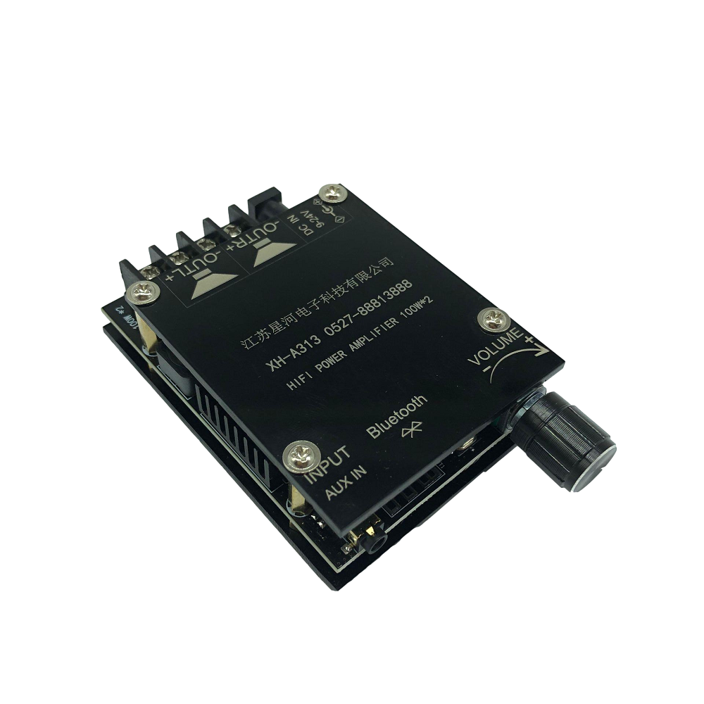 XH-A313 TPA3116D2 12V 24V Dual Chip 100W*2 High Power Digital Power Amplifier Board