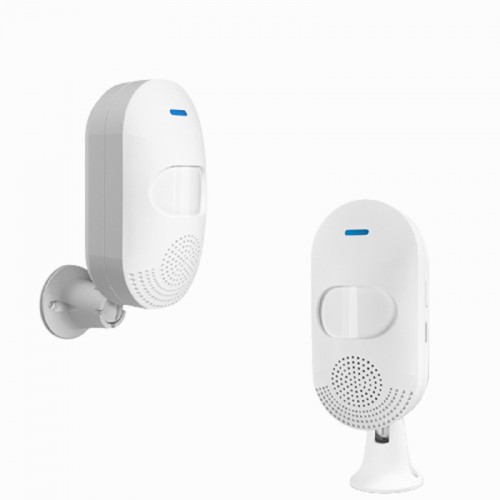 EARYKONG Smart WiFi PIR Motion Sensor Human Body Sensor Wireless Infrared Detector Home Alarm System Work with Alexa Google Home Tuya App