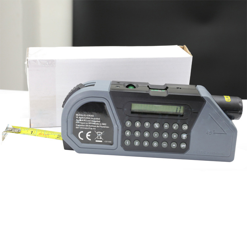 Etopoo-89A Digital Multi-function Laser Rangefinder Distance Meter Measure Tape Infrared Measuring Tool Range Finder Roll Cord Mode Gauge Tool