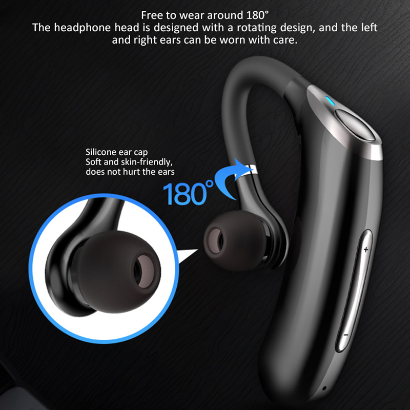 Bakeey M50 Handsfree Wireless bluetooth Earphones Noise Cancelling Headphone Business Headset with Mic