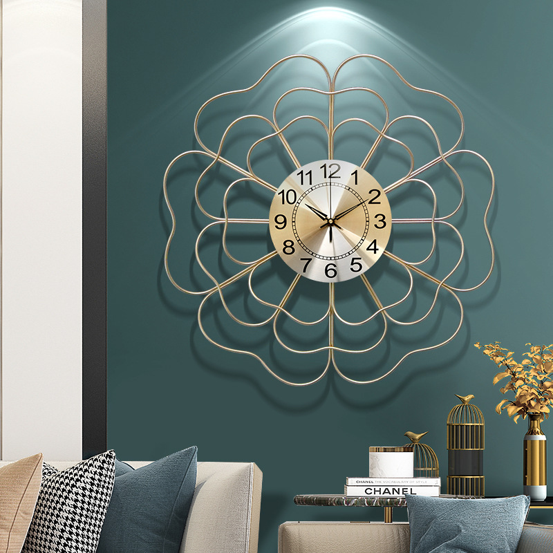 Modern Minimalist Creative Wall Clock Fashion Personality Wall Clock Living Room Home Decoration