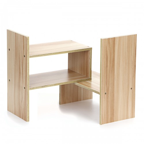 Creative Bookshelf Simple Desktop Shelves Modern Desk Storage Rack for Home Office