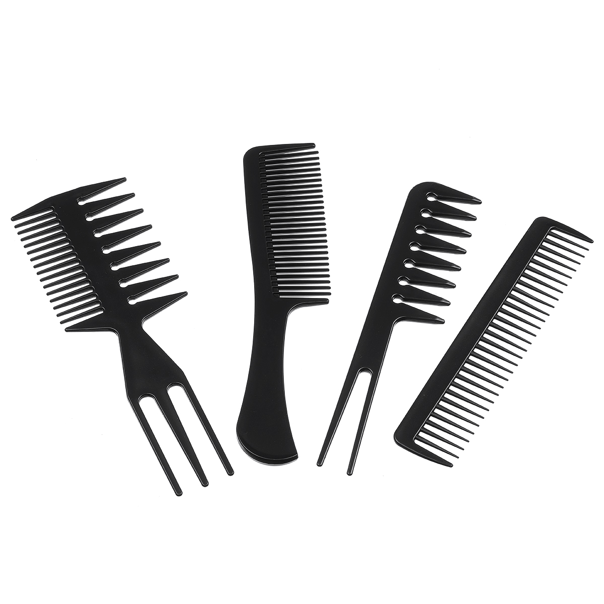 11PCS Salon Hair Styling Hairdressing Tool Barbers Brush Combs w/ Apron Cloth