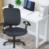CAVEEN Office Chair Covers 2piece Stretchable Computer Office Chair Cover Universal Chair Seat Covers
