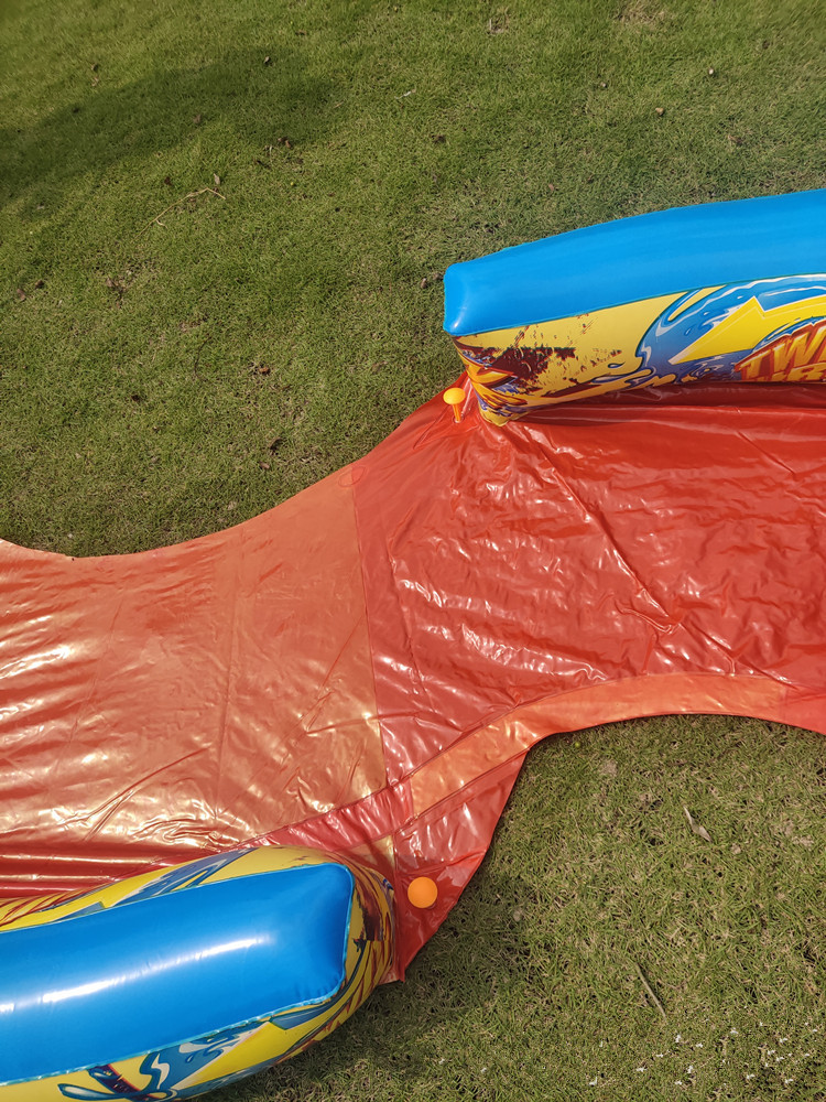 Inflatable Water Slide Fun Outdoor Splash Slip For Children Summer Pool Kids Games