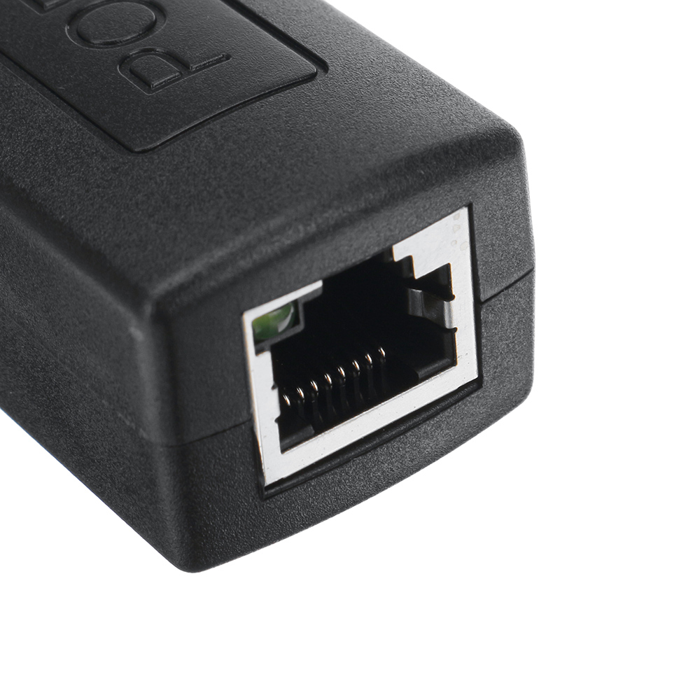 48V to 12V POE Splitter POE Connector 10/100mbps POE Cable Kit 250m Transmission for Non POE IP Cameras and Wireless AP