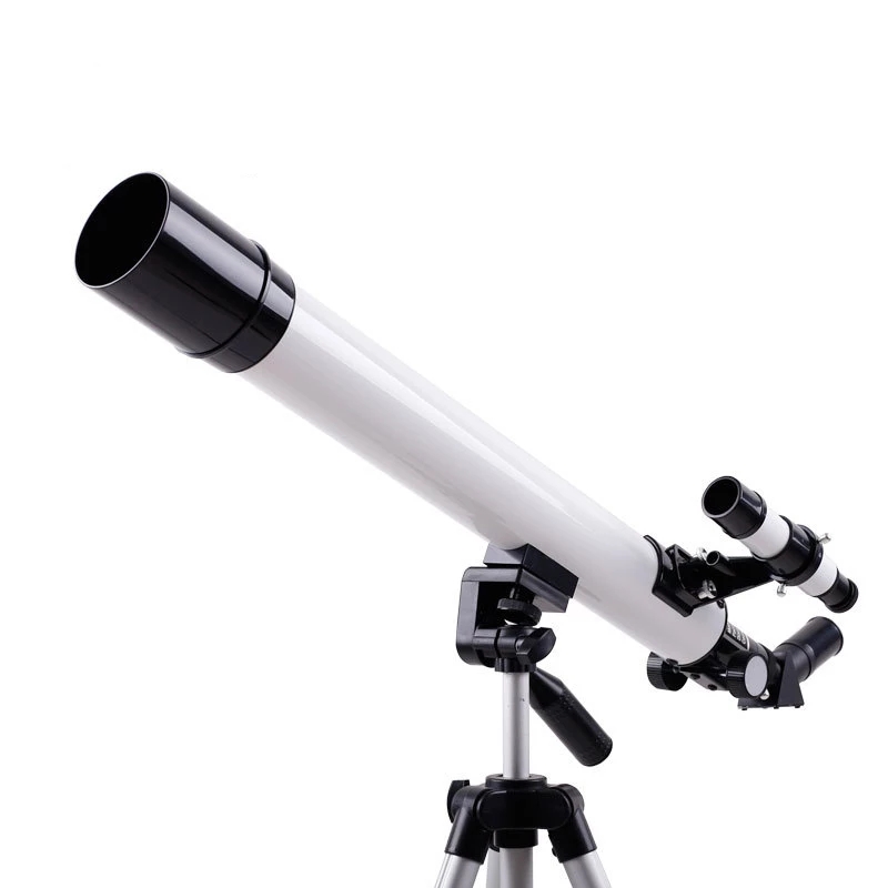 125X Refractive Astronomical Telescope with Tripod Kids 360 Surround Outdoor Monocular Children Refractive Astrophile Space Observation Tool