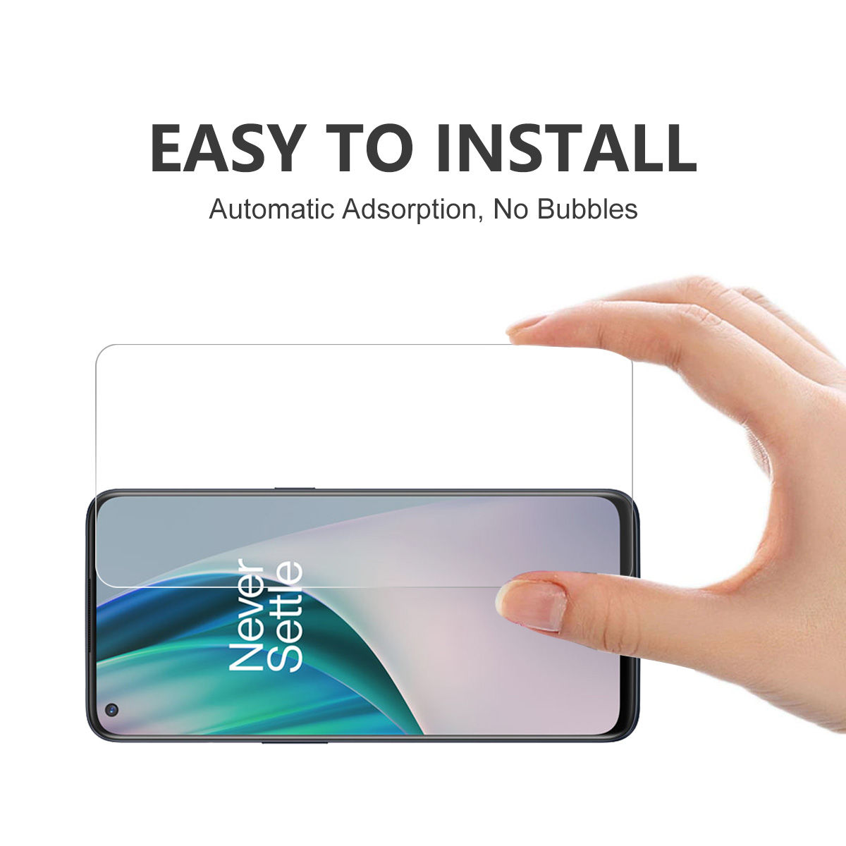 Enkay for OnePlus Nord N10 5G Film 9H 2.5D Anti-explosion Anti-scratch Tempered Glass Screen Protector