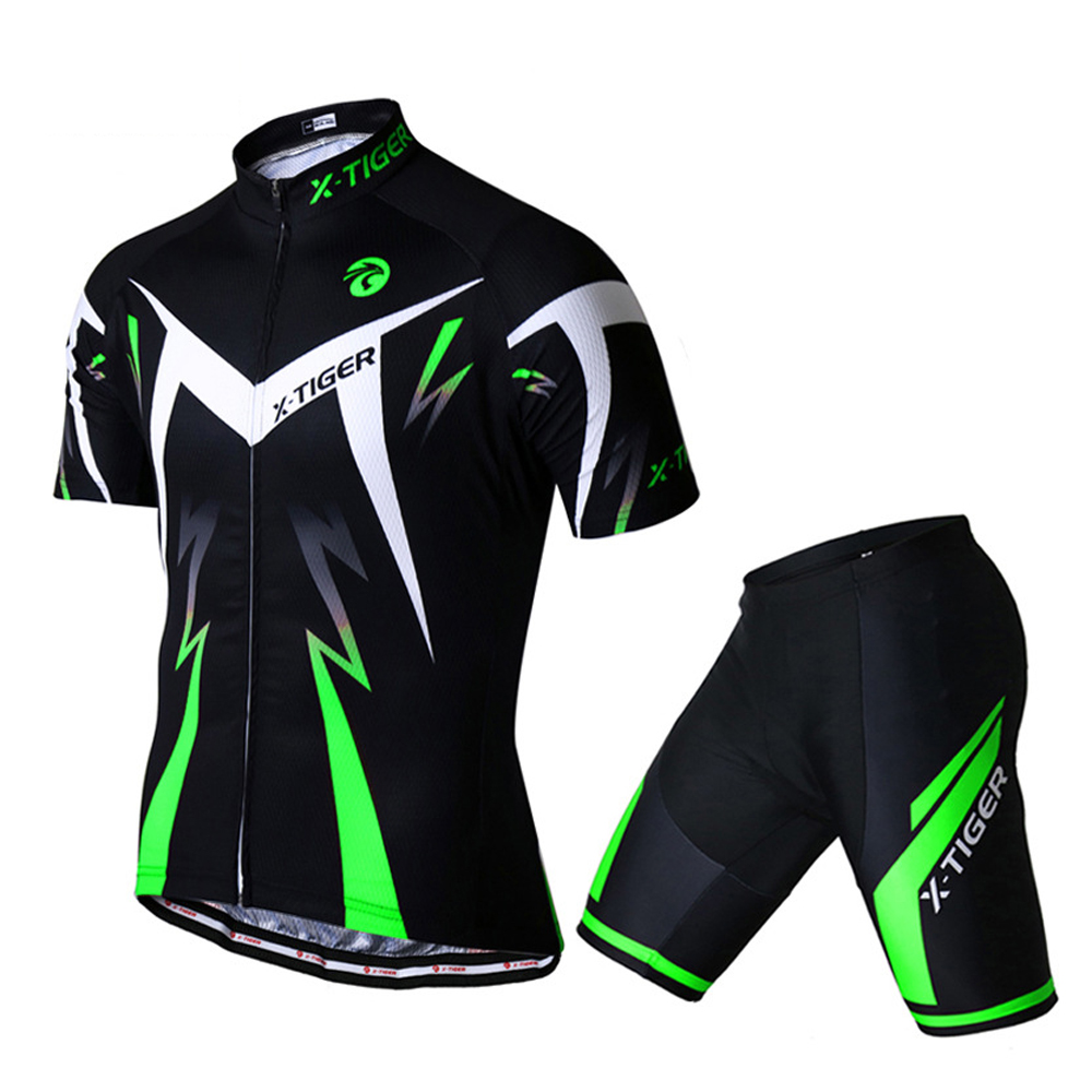 X-TIGER Pro Cycling Jersey Set Bib Pants Summer Cycling Wear Biking Clothing MTB Bike Cycling Clothing