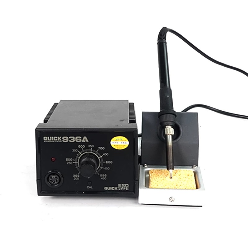 QUICK 936A 110/220V Soldering Station Temperature Rework Station for Cell-phone BGA SMD PCB IC Repair Solder Tools