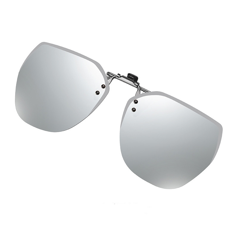 BIKIGHT Clip On Sunglasses UV400 Driving Glasses Flip Up Polarized Sunglasses Fishing Goggle Camping Travel