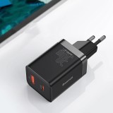 Baseus Super Si Pro 30W PD QC3.0 Wall Charger Adapter EU/US Plug For iPhone 13 Pro Max 13 Mini For iPhone 12 Pro Max For Samsung Galaxy S21 Note S20 ultra Huawei Mate40 P50 OnePlus 9 Pro