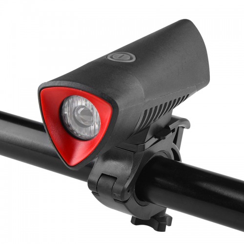 BIKIGHT 3-Modes 750LM T6 LED Bicycle Front Light Super Bright 2600mAh USB Rechargeable Bike LED Flashlight Head Lamp Cycling Lantern