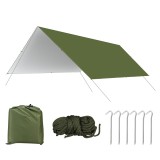 3x3m Awning Waterproof Canopy Sunshade Hammock Rain Beach Sun Shelter Camping Tent