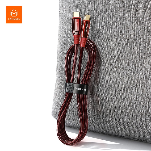 MCDODO CA-812 PD 100W USB-C to USB Type-C Cable 5A Fast Charging Type-C Charger Data Cable for Samsung Galaxy Note S20 ultra Huawei Mate40 OnePlus 8 Pro