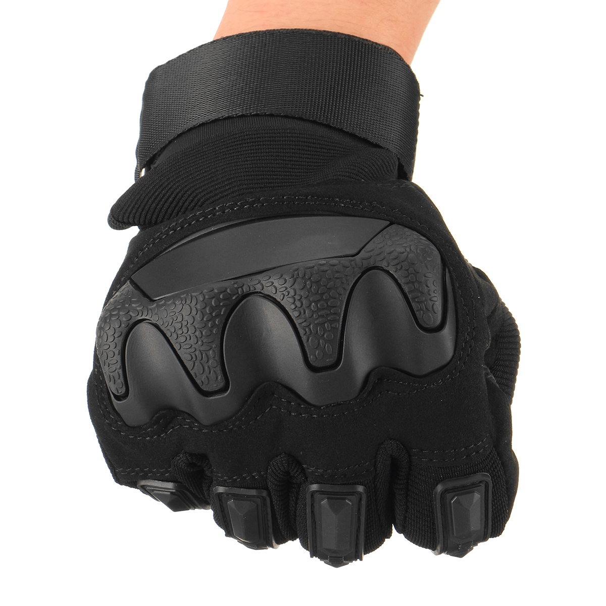 BIKIGHT 1 Pair Tactical Gloves Microfiber Nylon Multifunction Shockproof Anti-slip Tactical Gloves Hunting Gloves Work Gloves
