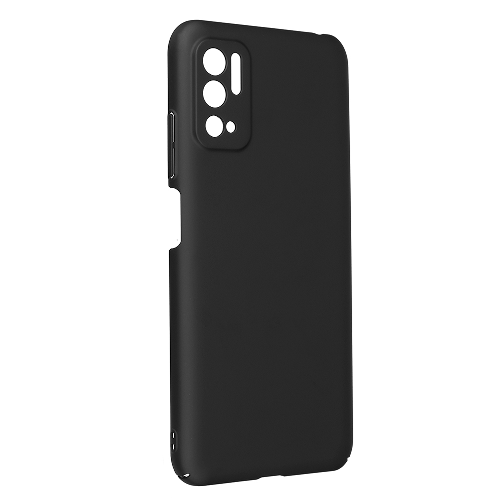 Bakeey for POCO M3 Pro 5G NFC Global Version/ Xiaomi Redmi Note 10 5G Case Silky Smooth with Lens Protector Anti-Fingerprint Shockproof Hard PC Protective Case Back Cover