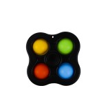 Adult Hand Spinner Anti-Anxiety Autism Stress Relief Gadget Key Chain Push Pop Bubble EDC Fidget
