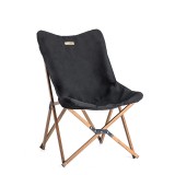 Naturehike Black Folding Chair 600D Oxford Ultra-Light Fishing Chair BBQ Seat Camping Travel Picnic Max Load 120kg