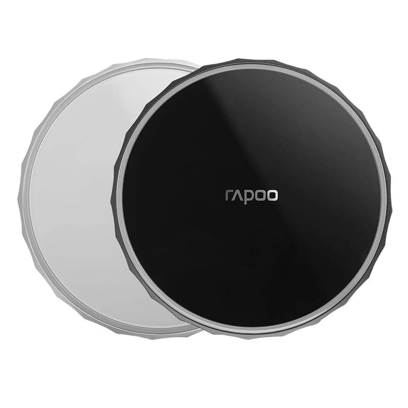 Rapoo XC500 10W Fast Charging Wireless Charger Pad for Samsung Galaxy S21 Note S20 ultra Huawei Mate40 P50 OnePlus 9 Pro for iPhone 12 Pro Max