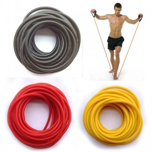 2.5m Rubber Resistance Bands Workout Bands Exercise Fitness Gym Rubber Tube