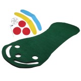 Golf Putting Mat Practice Blanket Thickened Non-Slip Indoor Outdoor Training Aid Putting Green Mat Home Exercise