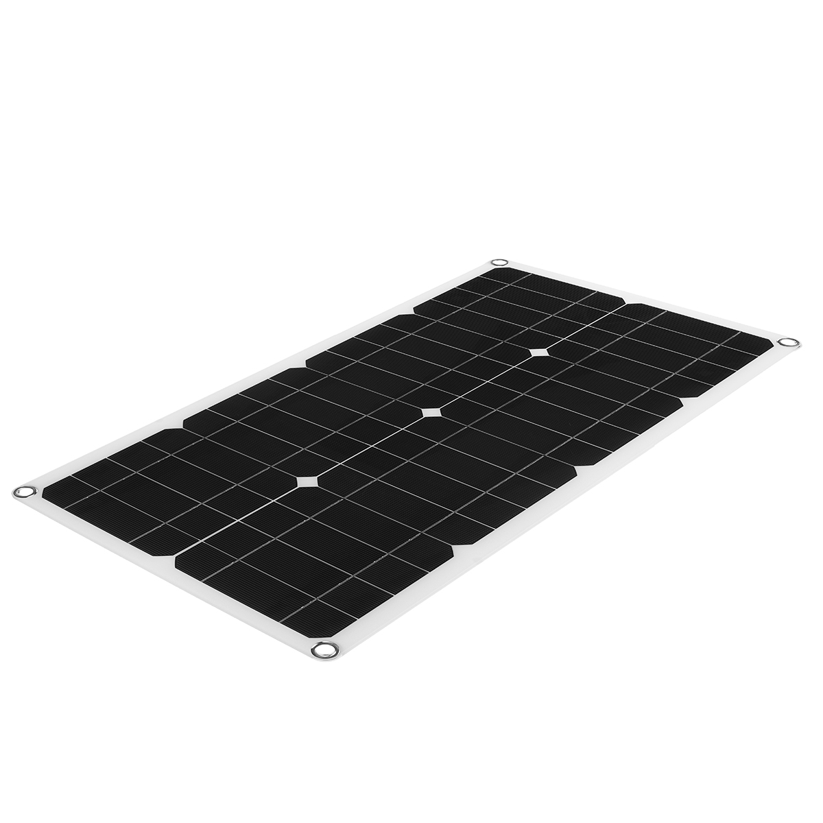 25W 18V Mono Solar Panel Single USB 12V/5V DC Monocrystalline Flexible Solar Charger For Car RV Boat Battery Charger Waterproof