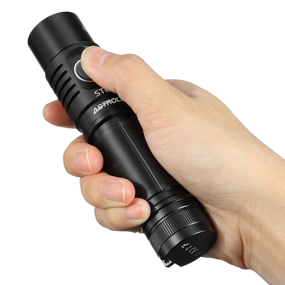 Astrolux ST01 SST40/XHP50.2 3500lm Compace EDC Flashlight Basic UI USB Rechargeable Ultra-bright Mini LED Torch with Astrolux E2145 28A 21700 High Drain Li-ion Battery
