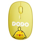 Rapoo M650 Cute Cartoon Animal Mouse Dual-Mode 2.4G Wireless BT3.0/5.0 1300DPI Mute Button Optical Mice with Detachable Magnetic Upper Cover for Office Business Laptop Computer